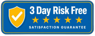 3 Day Risk Free Satisfaction Guarantee from Property Tax Funding
